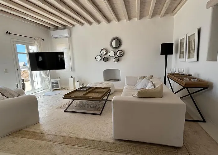 Topos Exclusive Mykonos 别墅 Agios Ioannis Diakoftis