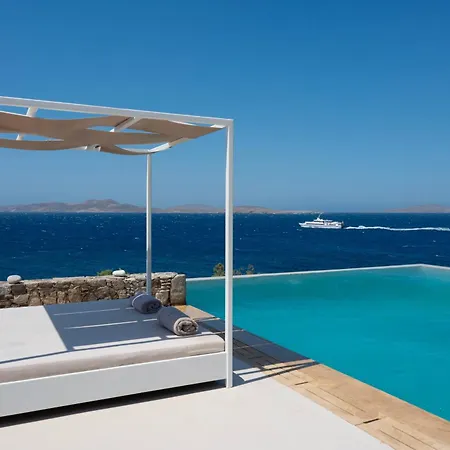 ヴィラ Topos Exclusive Mykonos Agios Ioannis Diakoftis